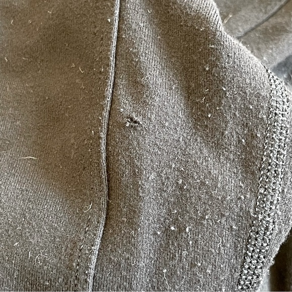 Lululemon Nice Asana Jacket Double Zipper Full Zip Size 2 Black Lion Full Length - Picture 8 of 12